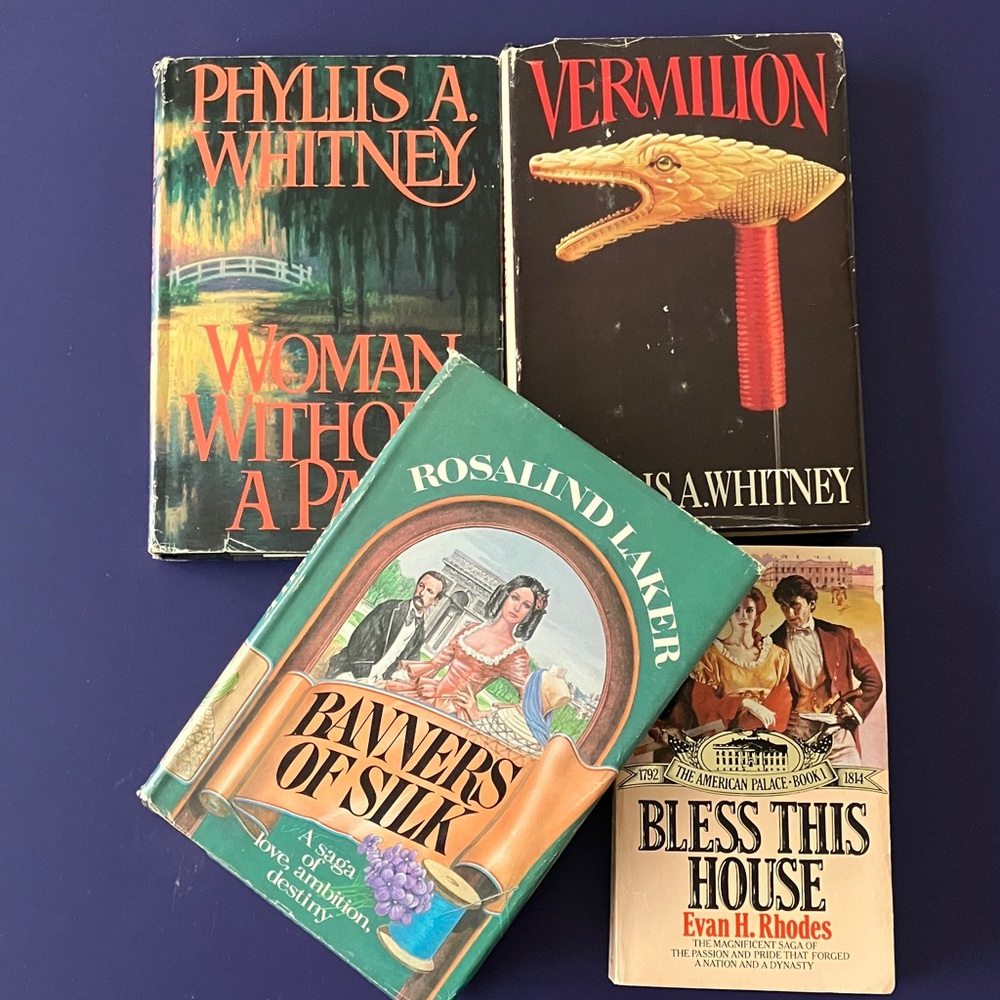 Vintage Historical Fiction Book Lot